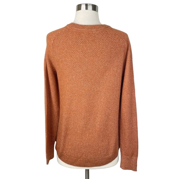 Stitch Fix l Market & Spruce Janice Textured Button Detail Raglan Sweater, Small - Picture 4 of 10